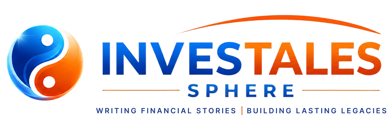 Logo InvesTales Sphere black background